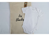 Body bébé en coton organique