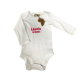 Body bébé en coton organique